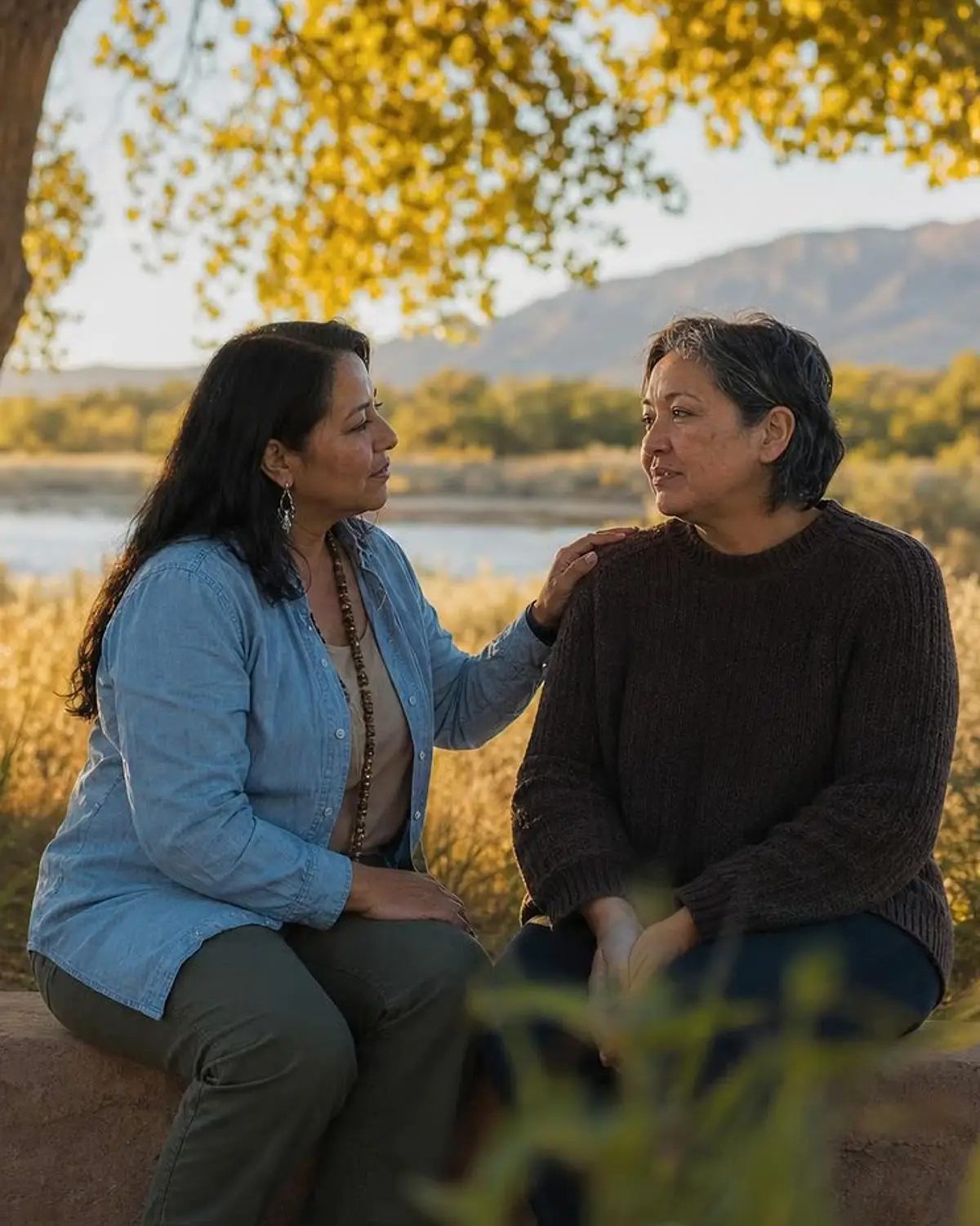 Supportive recovery talk representing psilocybin (mushrooms) questions from Peralta, NM before travel to Albuquerque