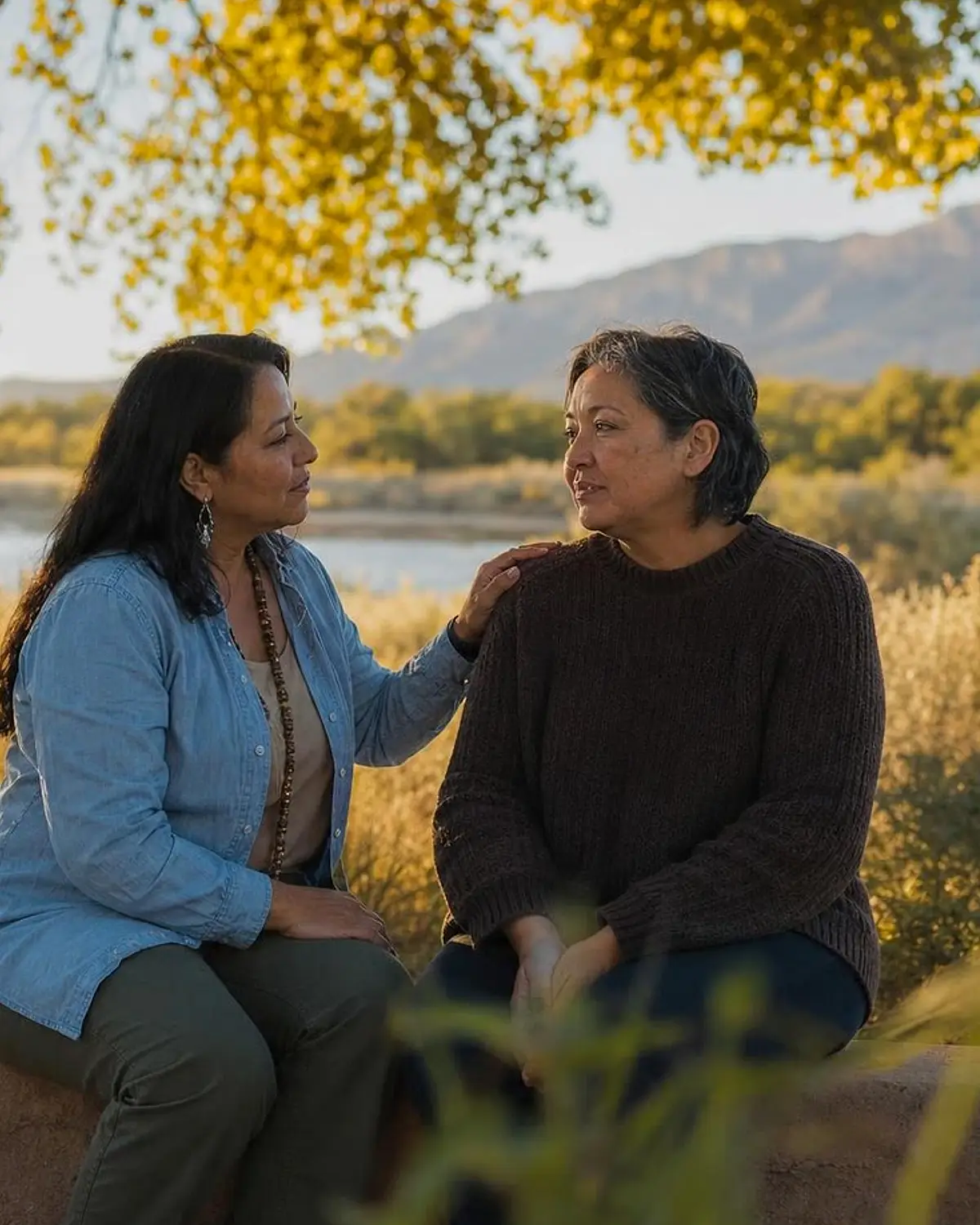 Supportive recovery talk representing psilocybin (mushrooms) questions from Socorro, NM before travel to Albuquerque