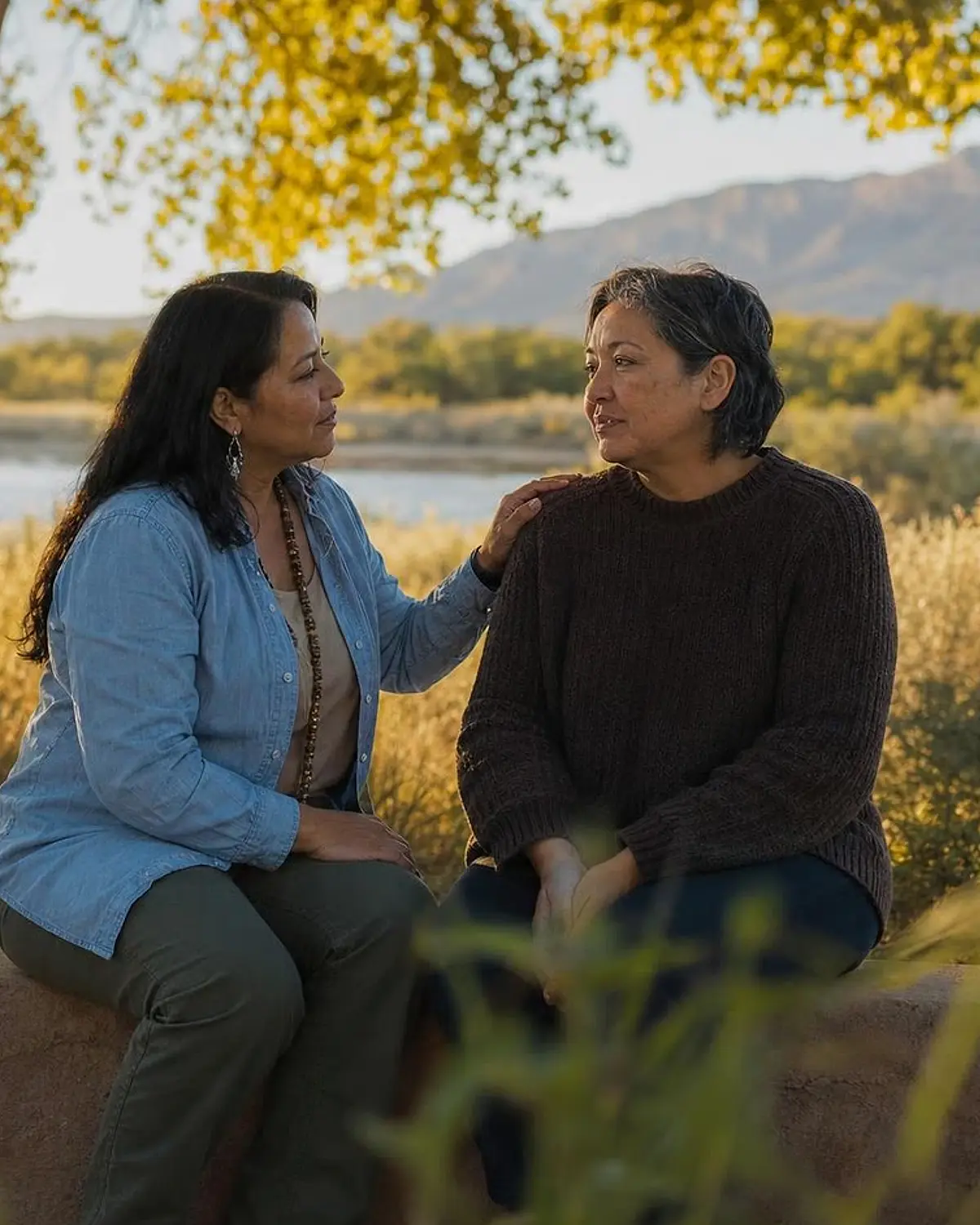 Supportive recovery talk representing sedatives and depressants questions from Rio Rancho, NM before travel to Albuquerque