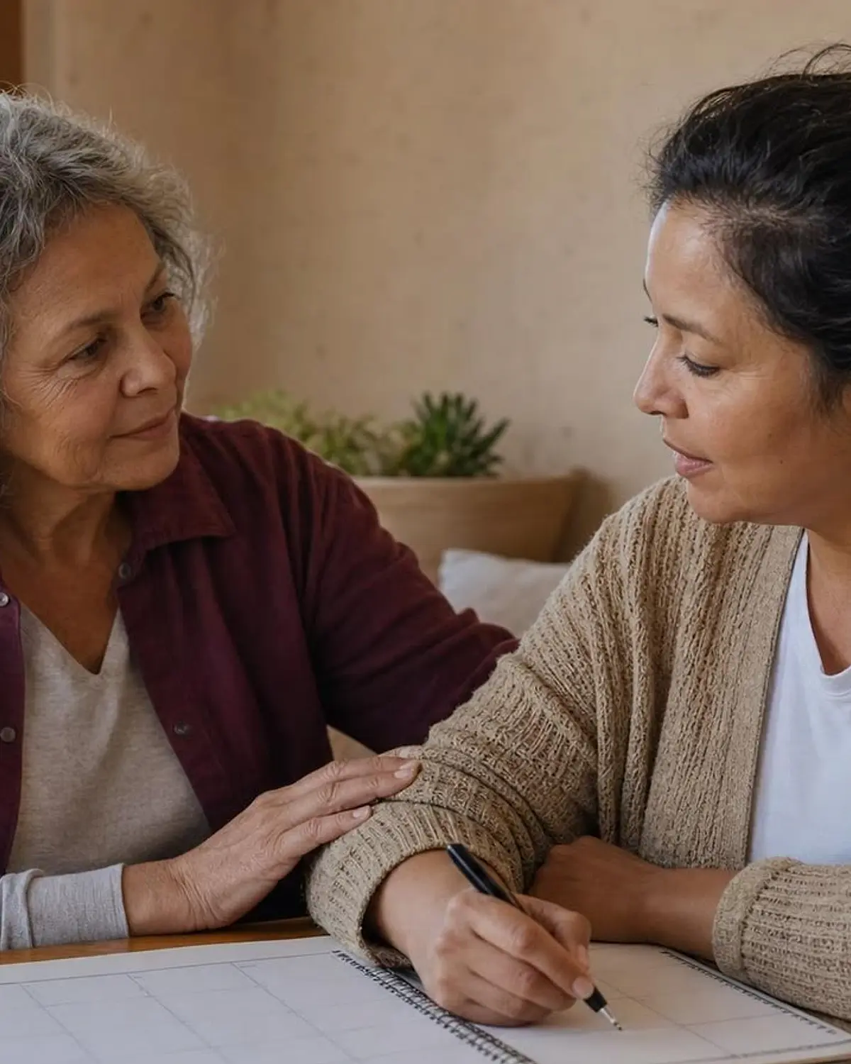 Supportive recovery talk representing social skills training questions from Socorro, NM before travel to Albuquerque
