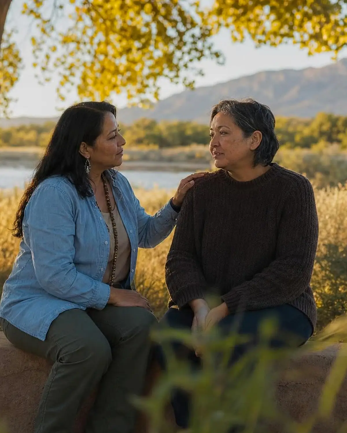 Supportive recovery talk representing stimulants questions from Cloudcroft, NM before travel to Albuquerque