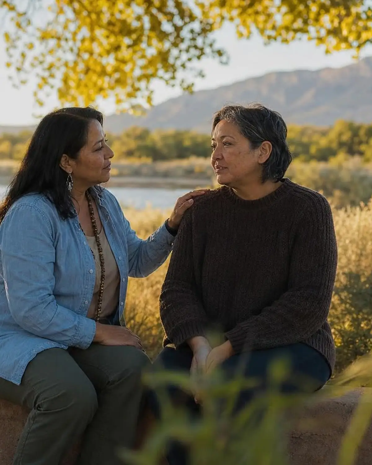 Supportive recovery talk representing synthetic cannabinoids questions from Corrales, NM before travel to Albuquerque