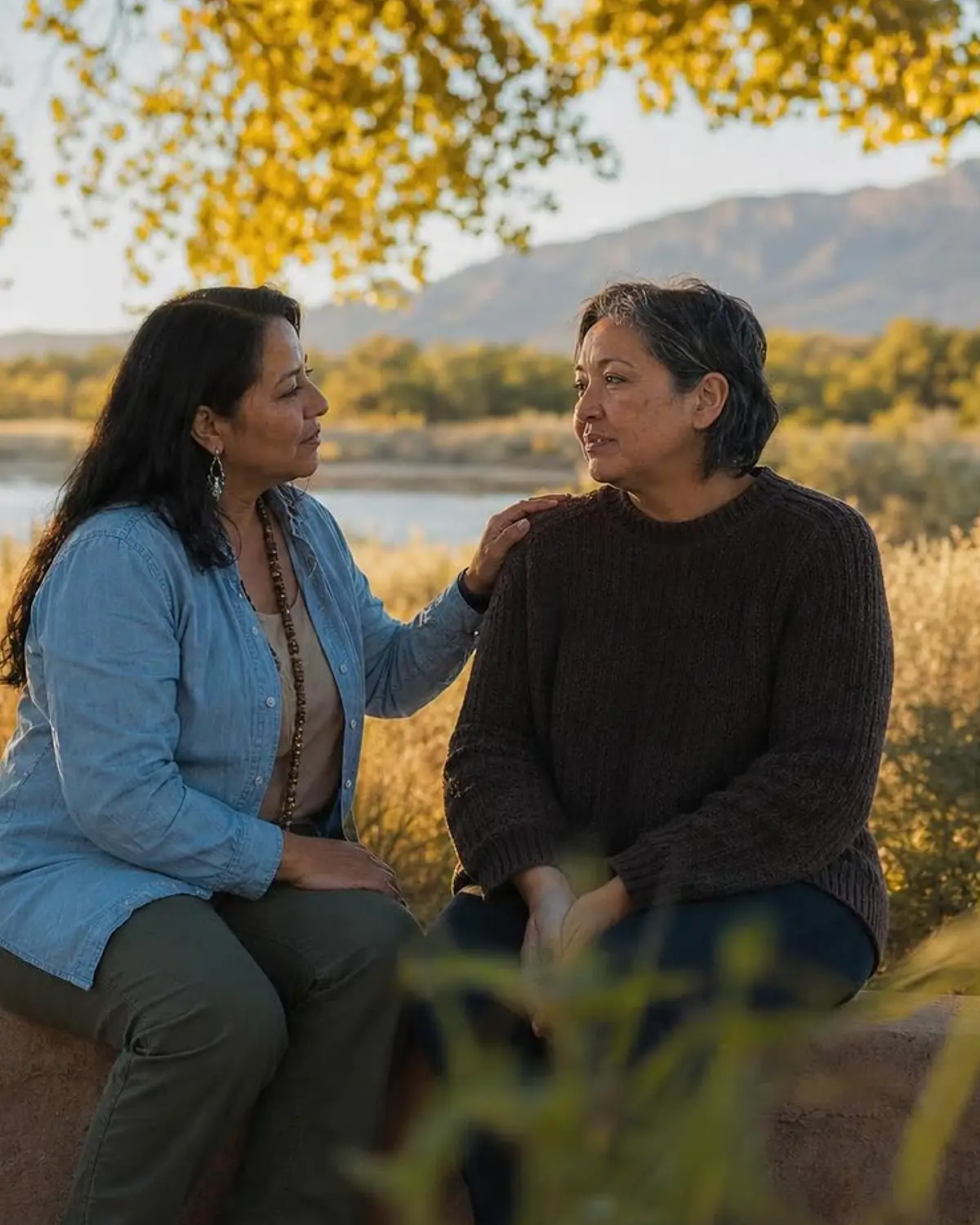 Supportive recovery talk representing synthetic cannabinoids questions from Placitas, NM before travel to Albuquerque