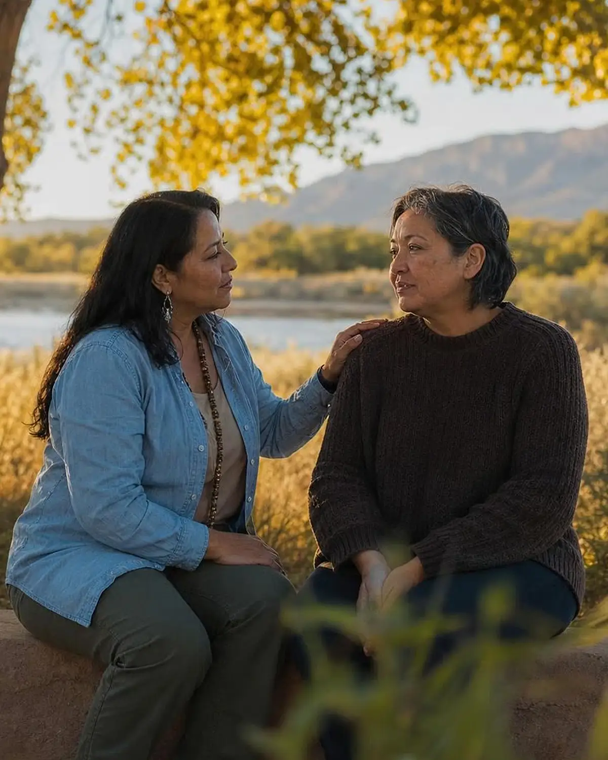 Supportive recovery talk representing zolpidem (ambien) questions from Ruidoso, NM before travel to Albuquerque
