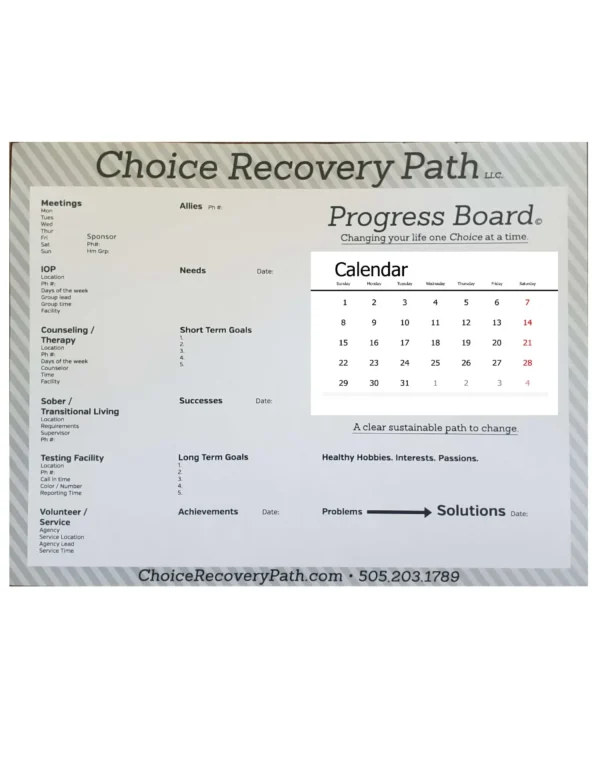 Progress Board